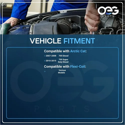 Vista 4 de OEG Parts - Nuevo arrancador compatible con Arctic Cat 700 Diesel 2007-2015; 700 Super Duty Dsl 2010-2015 0-001-109-009 58402240 1005821194