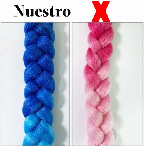 Vista 3 de 2 piezas de coletas para casco de motocicleta, cola de caballo para casco de bicicleta, trenzas para cualquier casco/diseño reutilizable con ventosa
