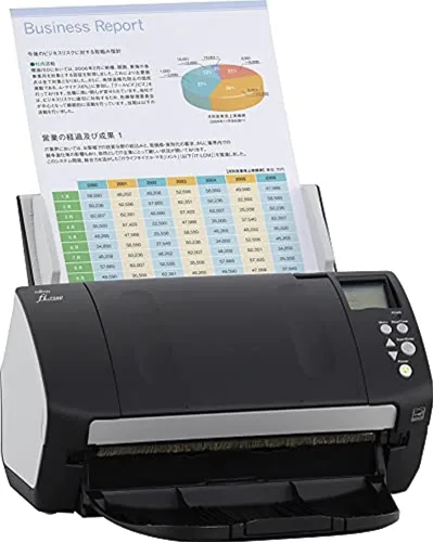 Vista 2 de Fujitsu Escáner profesional de documentos a dos caras a color de escritorio fi-7160 con Adobe Acrobat Pro DC