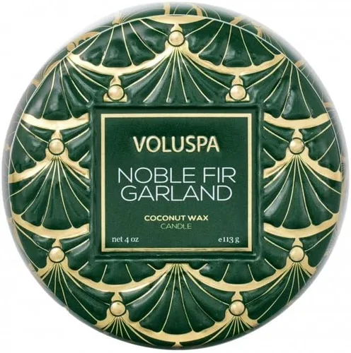 Vista 18 de Voluspa Sparkling Cuvee, mini vela de lata, 4 onzas, tiempo de combustión de 25 horas, cera de coco para combustión limpia, hecha a mano