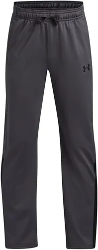Vista 4 de Under Armour Brawler 3.0 - Pantalones cónicos para niño (001) Negro / Blanco