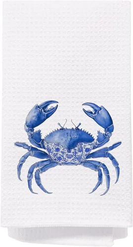 Vista 15 de SPBL&L Toallas de Cocina de Langosta - Decoración de Langosta, Toallas de Mano Náuticas para Baño, Toallas de Platos Costeras Náuticas de Playa