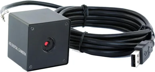 Vista 16 de ELP Módulo de cámara USB gran angular con enfoque automático de 5 mp con carcasa de metal OV5640 Mini UVC USB2.0 Lightburn cámara grabador láser
