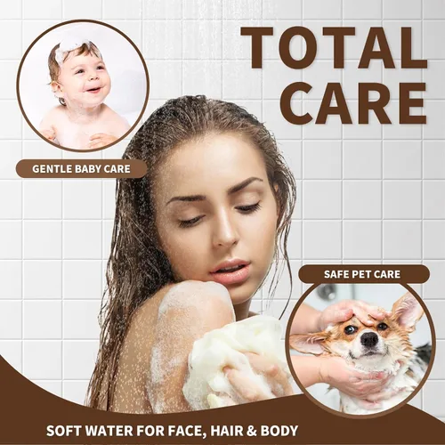 Vista 6 de Cartucho de repuesto para filtro de ducha compatible con AquaHomeGroup, cartuchos de vitamina C E y A, cartuchos de 20 etapas, agua purificada