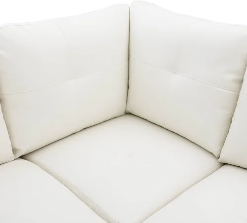 Vista 5 de Star Home Living Leviticus Sofá seccional con otomana 9722A-3PC