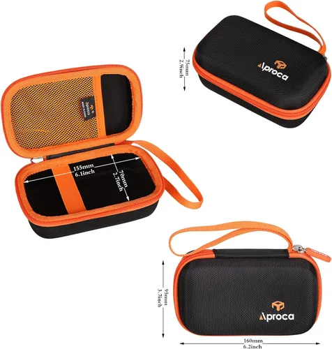 Vista 6 de Aproca Funda compatible con Klein Tools 935DAA / 935DAGL Medidor de ángulo de nivel electrónico digital, bolsa de almacenamiento portátil