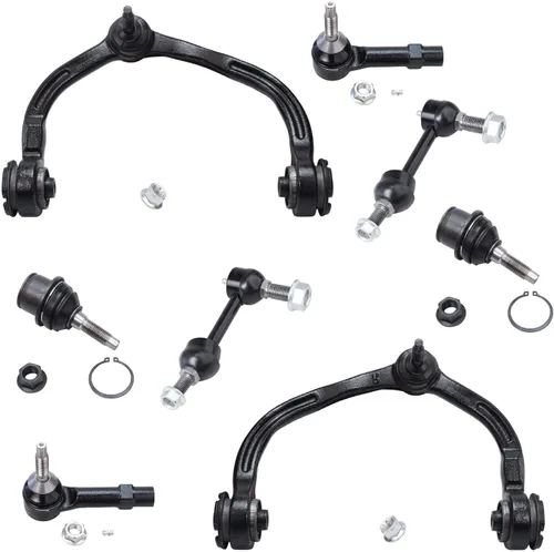 Vista 238 de Detroit Axle - Kit de brazos de control de extremo de 8 piezas para Toyota 2001-2003 Highlander 2002-2003 Camry Lexus ES300, 2 conjuntos de brazos