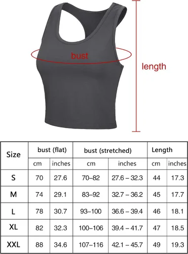 Vista 3 de Boao 2 Pieces Crop Tank Top Basic Sleeveless Crop Top Workout Racerback Cropped Tank Sports Top for Women