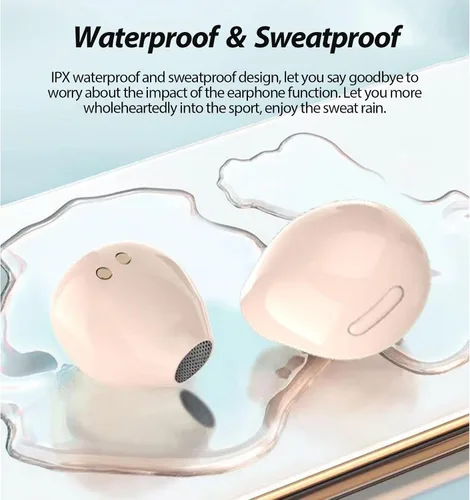 Vista 5 de Orejas pequeñas invisibles mini auriculares inalámbricos Bluetooth de bajo perfil micro pequeños pequeños discretos auriculares ocultos