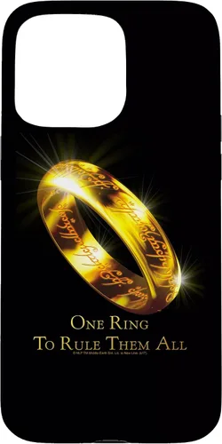 Vista 30 de Funda para iPhone 13 Pro Max El Señor de los Anillos One Ring para gobernarlos a todos