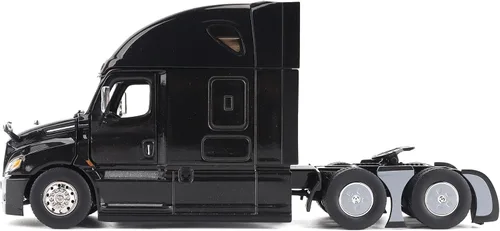 Vista 3 de Diecast Masters 1:50 Freightliner New Cascadia Sleeper semi camión, color negro