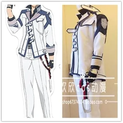 Vista 3 de El Misfit of Demon King Academy Anos Voldigoad Cosplay disfraz de Halloween conjunto completo