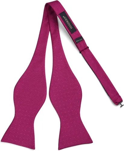 Vista 12 de HISDERN Pajaritas para hombre, diseño de lunares, corbatín y bolsillo cuadrado, clásico, esmoquin de negocios, boda, pajaritas, pañuelo