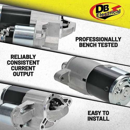 Vista 4 de DB Electrical 410-48264 Arrancador para Dodge Durango 2011-2015 5.7L/Jeep Commander 2006-2010 5.7, Grand Cherokee 2005-2015 5.7L/Ram 1500 2500 3500