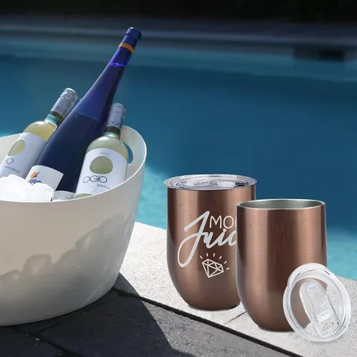 Vista 7 de Tapas de repuesto para vaso de vino de 12 onzas, diámetro interior de 2.8 x 2.8 pulgadas, paquete de 2 fundas deslizantes de silicona a prueba