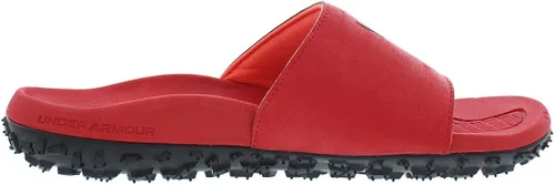 Vista 3 de Under Armour Sandalias Project Rock Slide para hombre, Negro