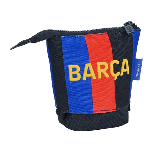 Vista 3 de Estuche Cubilete F.C. Barcelona Granate Azul marino (8 x 19 x 6 cm)