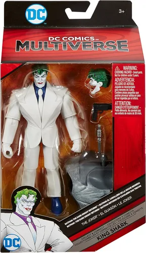 Vista 4 de Figura del Guasón del multiverso de DC Comics de Batman: El caballero oscuro regresa, 6 pulgadas