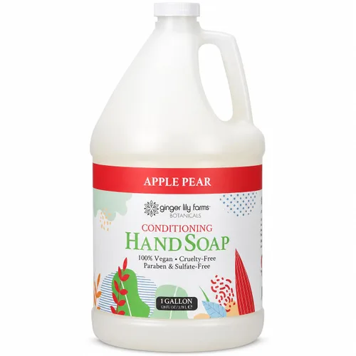 Vista 33 de Ginger Lily Farms Botanicals Jabón de manos, 12 onzas, pera de manzana