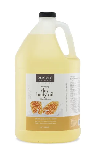 Vista 7 de Cuccio Naturale - Aceite corporal hidratante seco – Aroma de mango y bergamota, repuesto de 1 galón (128 onzas) – Hidratante ligero no graso