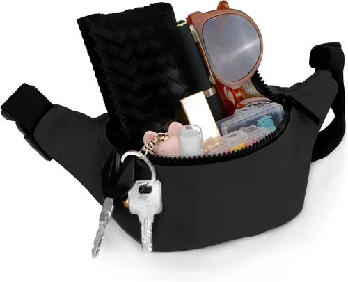 Vista 8 de Riñonera ajustable para niños y niñas, bonita cangurera de moda para niños, bolsa de entrenamiento deportivo, viajes, correr, llevar teléfonos, mini