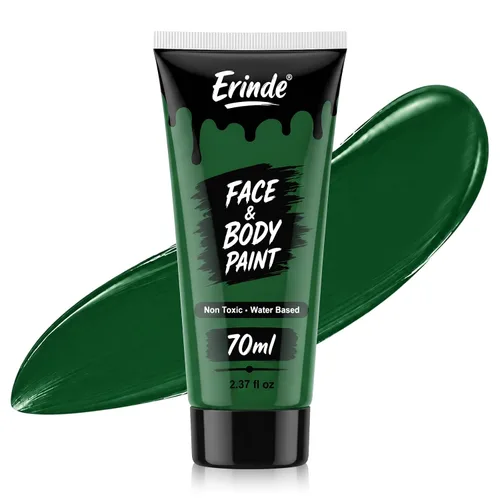 Vista 13 de White Cream Face Body Paint, 2.37oz Large Tube Clown White Makeup Blanco