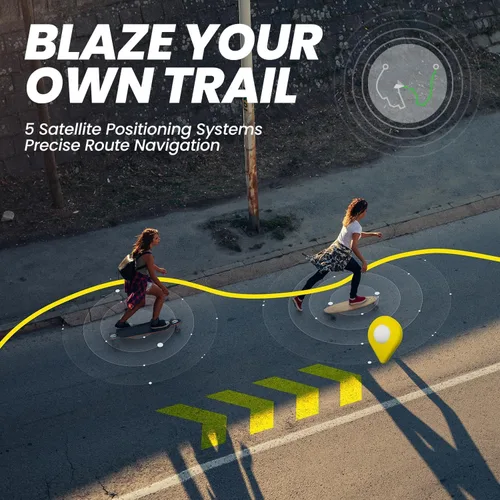 Vista 6 de Amazfit Active Edge - Reloj inteligente de 46 mm, resistente para deporte y fitness, GPS, entrenador de salud AI para exteriores, entrenamientos