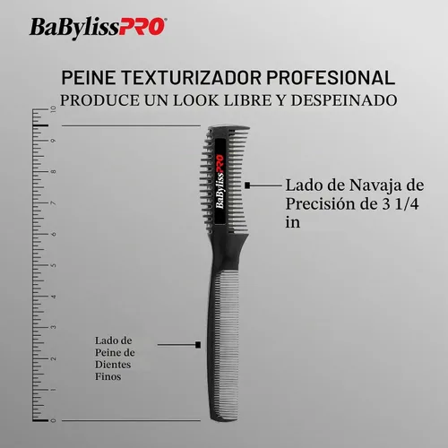 Vista 3 de BabylissPRO Peine de barberología