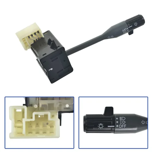 Vista 7 de Interruptor de combinación de señal de giro de faros delanteros para 1986-1993 D21 Pastilla de cuerpo duro 25540D4500