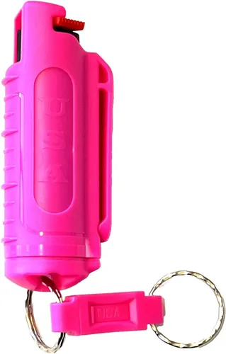 Vista 9 de REDD Tactical Nuke Pepper Spray (3,000,000 SHU) Máxima resistencia Carcasa dura, clip para cinturón, llavero de liberación rápida y tinte