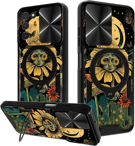 Vista 80 de Funda para Samsung Galaxy A03S de 6.5 pulgadas, funda protectora resistente con función atril giratorio de 360 grados, funda protectora resistente