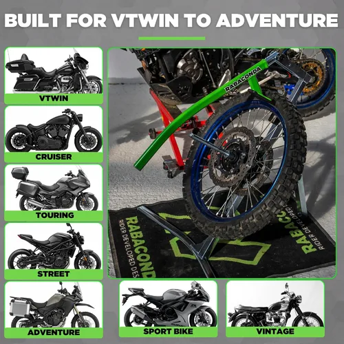 Vista 7 de Kit Inicial de Cambiador de Neumáticos para Motocicleta de Calle Rabaconda
