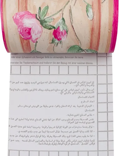 Vista 4 de Yifely - Papel tapiz extraíble de peonía de lujo con borde autoadhesivo para cocina, baño, decoración de pared