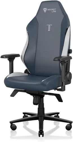 Vista 10 de Secretlab Titan Evo Ash Silla para Videojuegos - Silla Ergonómica y Cómoda para Computadora con Respaldo Reclinable, Apoyabrazos 4D, Almohada Ceniza
