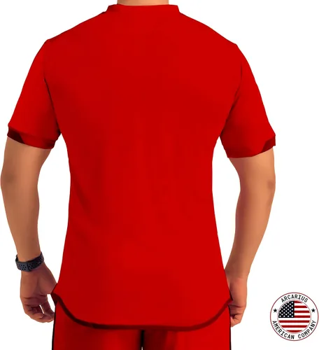 Vista 33 de Camiseta deportiva SOL Athletic para hombre, refrescante, transpirable, cómoda