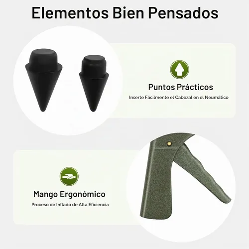 Vista 5 de Kit de tapones de neumáticos, pistola de tapón de neumáticos, kit de enchufe de neumáticos de hongo, kit de reparación de pistola de enchufe