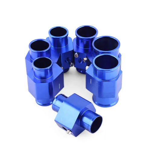 Vista 8 de Sensor de temperatura del refrigerante, adaptador de manguera de refrigerante de construcción duradera de aluminio, ajuste universal de 1.024-1.575