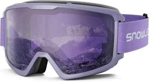 Vista 12 de Gafas de esquí y snowboard para hombres, mujeres y jóvenes, protección OTG 100% UV