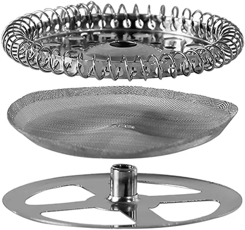 Vista 3 de YUANBOO Cafetera de prensa francesa, vidrio de prensa francesa de 20 onzas, prensa de café de vidrio borosilicato grueso con 3 pantallas de filtro
