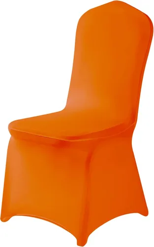 Vista 31 de LZY 6 piezas Fundas de Silla de Spandex Elásticas Fundas Deslizables para Fiestas de Boda, Fundas de Decoración de Sillas de Comedor y Banquete Negro