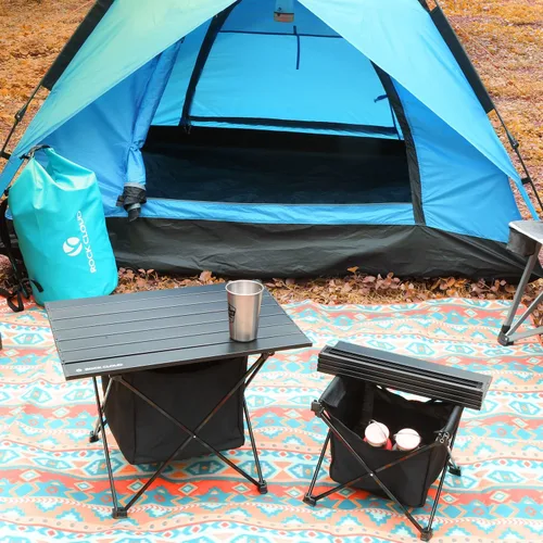 Vista 6 de ROCK CLOUD Bolsa de almacenamiento extra Mesa de camping portátil Tablas de playa ultraligeras, tamaño S