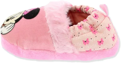 Vista 5 de Minnie Mouse - Pantuflas de felpa para niña pequeña