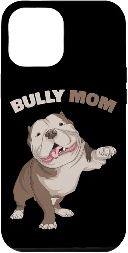 Vista 26 de American Bully Mom Dog Mama Funny Women Case for iPhone 17