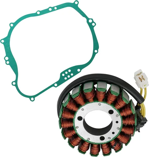 Vista 7 de Caltric Estator y junta compatibles con Kawasaki Klf300 Bayou 300 2X4 1992 1993 1994 1995-2004