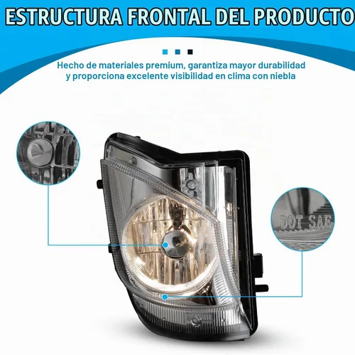 Vista 4 de CPW Conjunto de luces antiniebla para lente transparente Lexus IS250 IS350 Clear-One Set