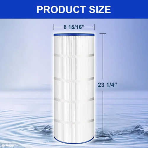 Vista 2 de Cartucho de filtro de piscina PLF120A compatible con Unicel C-8412, Filbur FC-1293, PA120, Hayward CX1200RE cartucho de filtro de piscina, 1 paquete