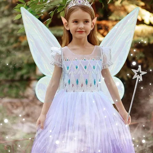 Vista 6 de Fairy Wings, Fairy Wings for Adults Women Girls, Butterfly Wings for Women for Halloween Cosplay