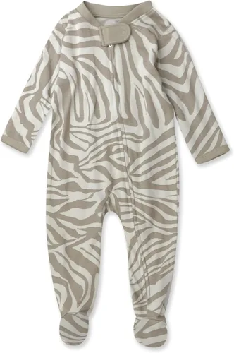 Vista 15 de HonestBaby Baby-Boys Classics Sleep & Play Footed One-piece Pajama Sleeper 100% Organic Cotton Raya Negrita Rojo Blanco Blu