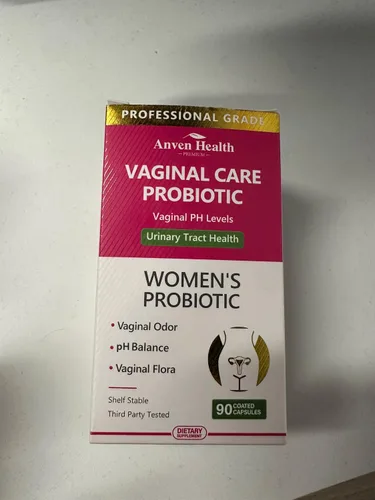 Vista 2 de Probióticos vaginales para mujeres, equilibrio de pH y apoyo de olores saludables con lactobacillus, prebióticos y arándanos, 60 mil millones