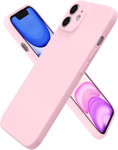 Vista 98 de oakxco Funda de Silicona para iPhone 11, Funda de Teléfono Ultra Delgada y Fina para Mujeres y Niñas, Diseño Minimalista Estético Lindo y Femenino